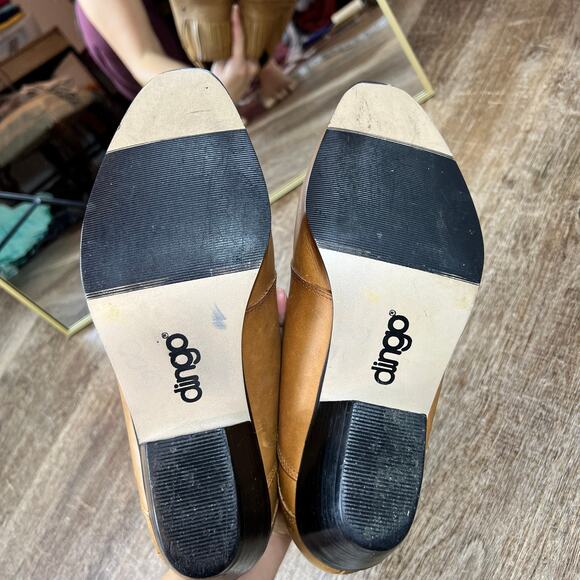 Dingo Ankle Western Cowboy / Cowgirl rustic boho walking heel leather boots - Picture 7 of 8